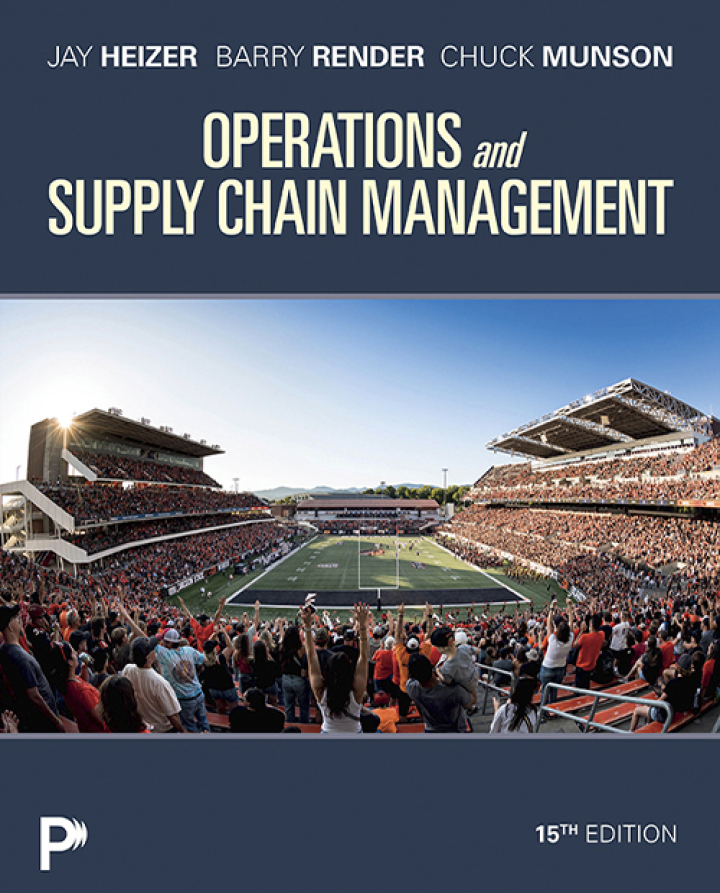 Operations and Supply Chain Management 15e Heizer Solutions Manual