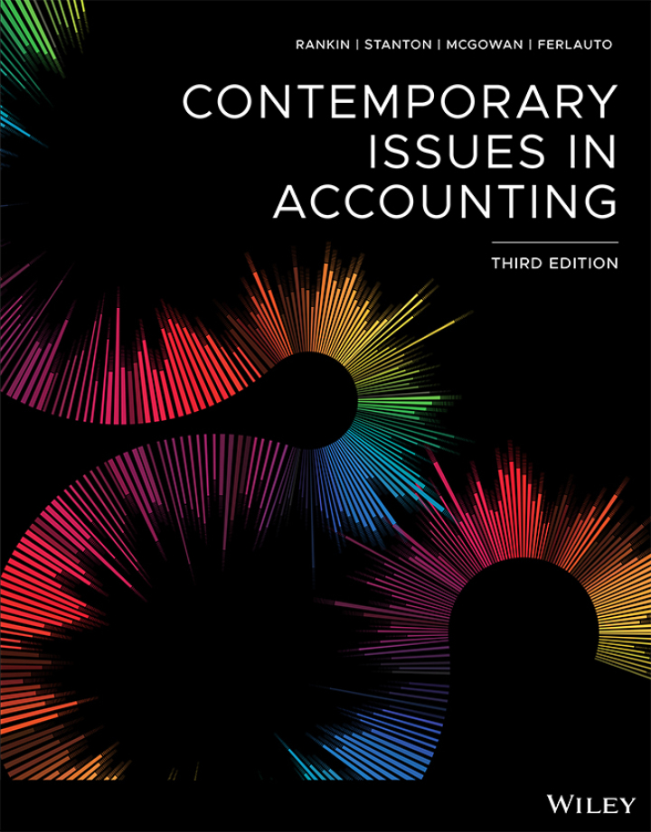 Contemporary Issues in Accounting 3e Rankin Solutions Manual