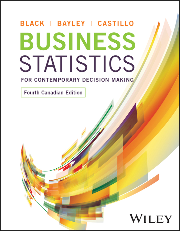 Business Statistics Canadian 4e Black Test Bank