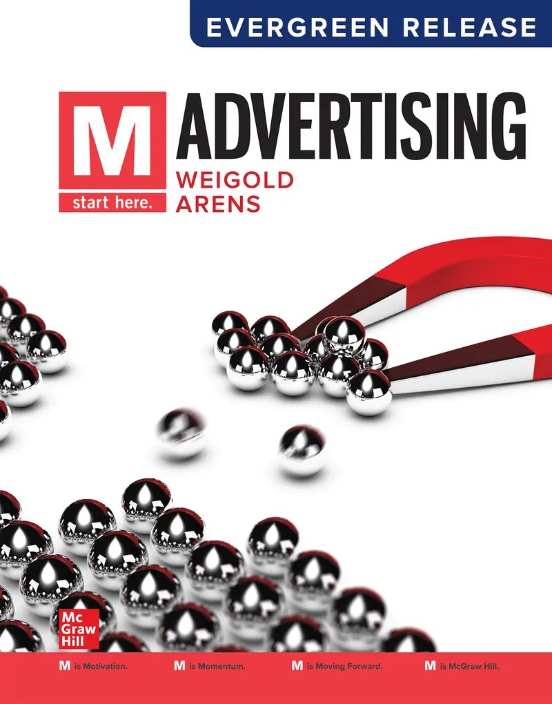 M: Advertising 2024 Release 1e Arens Test Bank