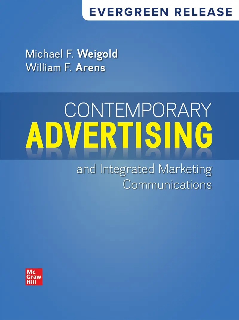 Contemporary Advertising 2026 Release 1e Weigold Test Bank