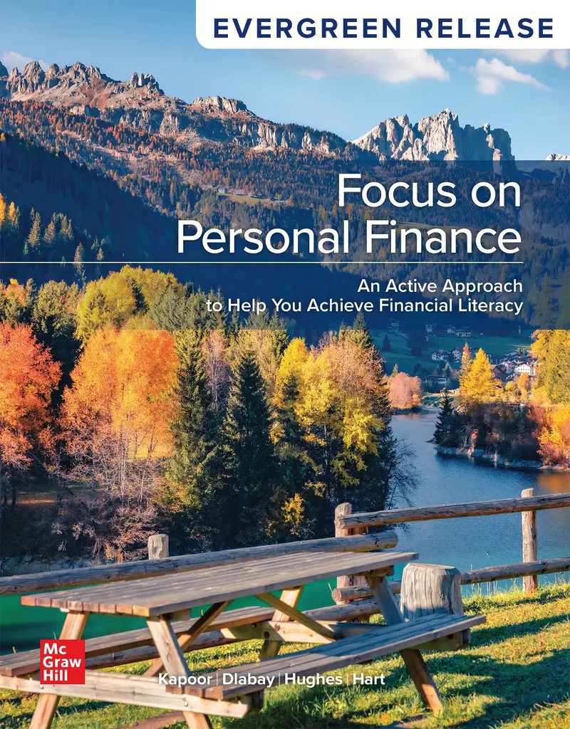 Focus on Personal Finance 2024 Release 1e Kapoor Test Bank