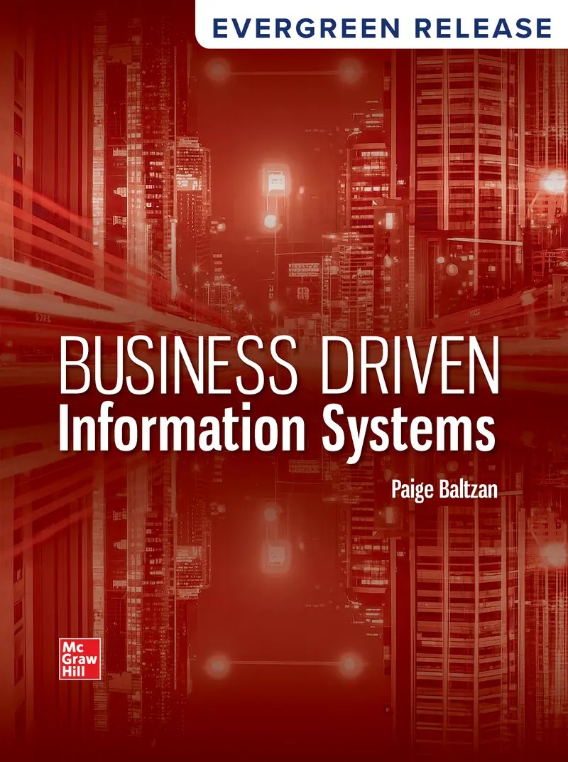 Business Driven Information Systems 2026 Release 1e Baltzan Test Bank
