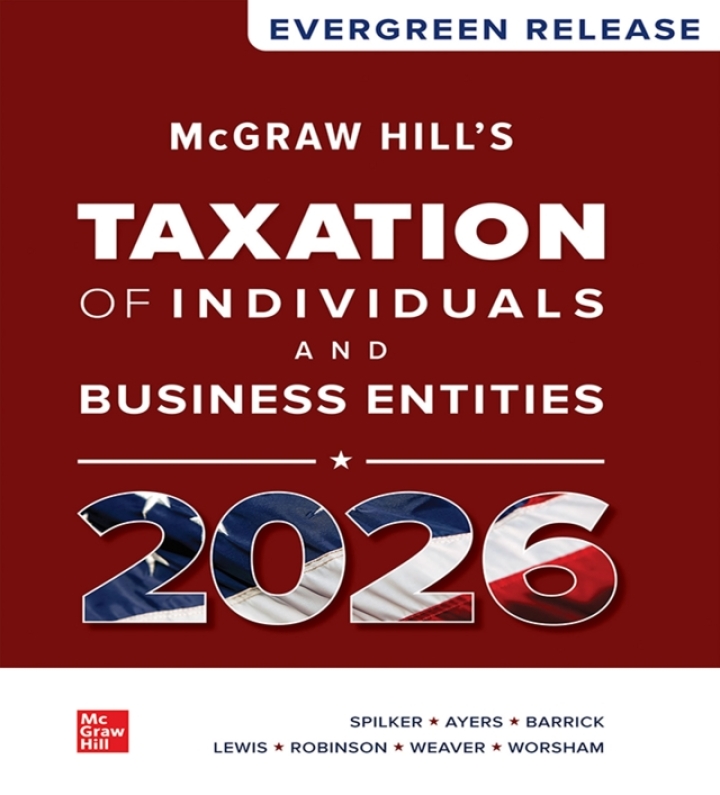 McGraw Hill's Taxation of Individuals and Business Entities 2026 1e Spilker Solutions Manual