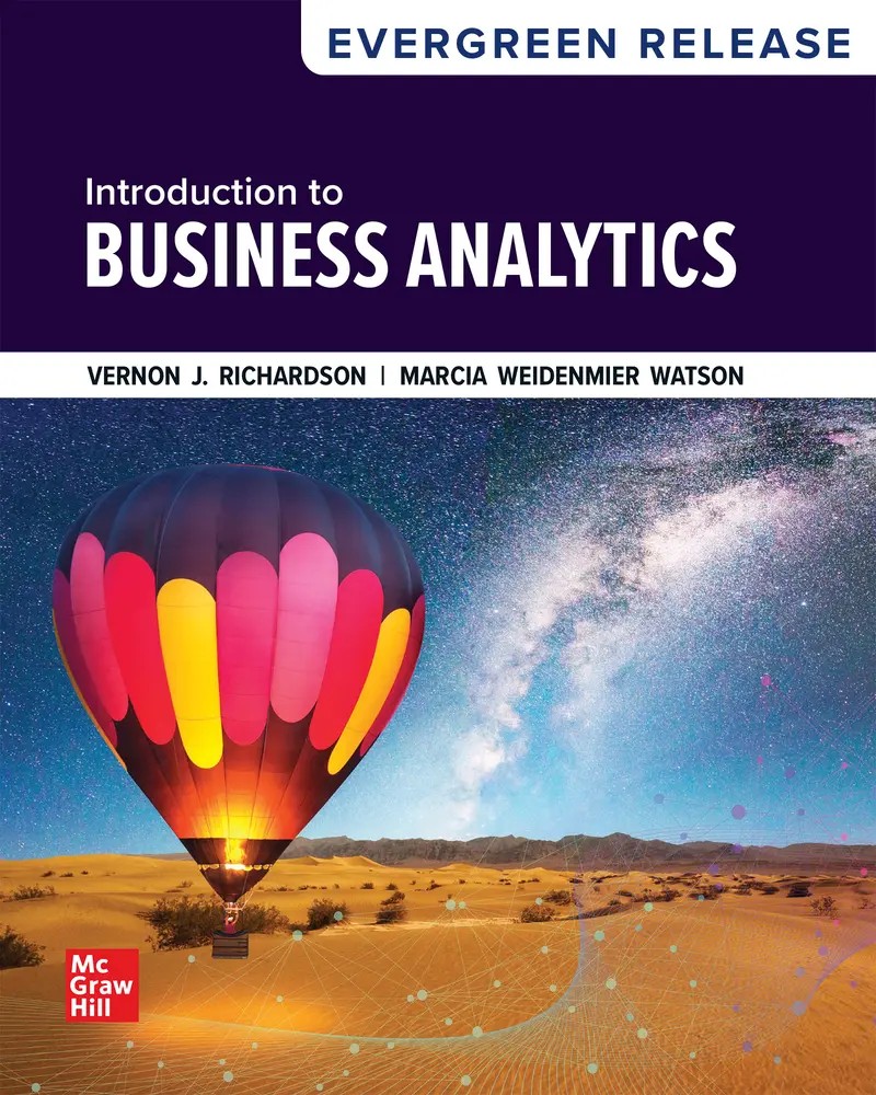 Introduction to Business Analytics 2026 Release 1e Richardson Test Bank