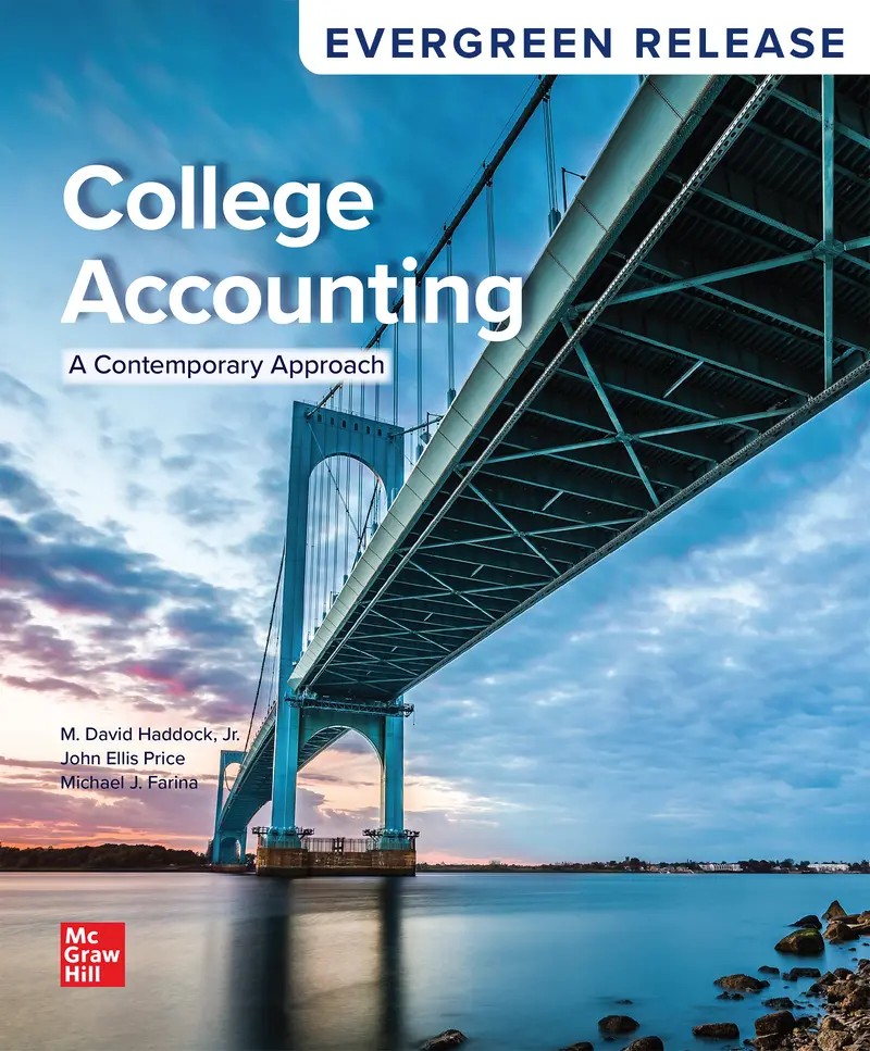 College Accounting (A Contemporary Approach) 2026 Release 1e Haddock Test Bank