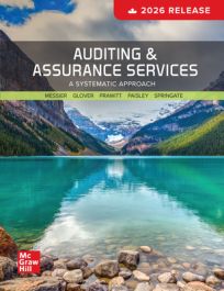 Auditing And Assurance Services 2026 Canadian Release 1e Messier Test Bank