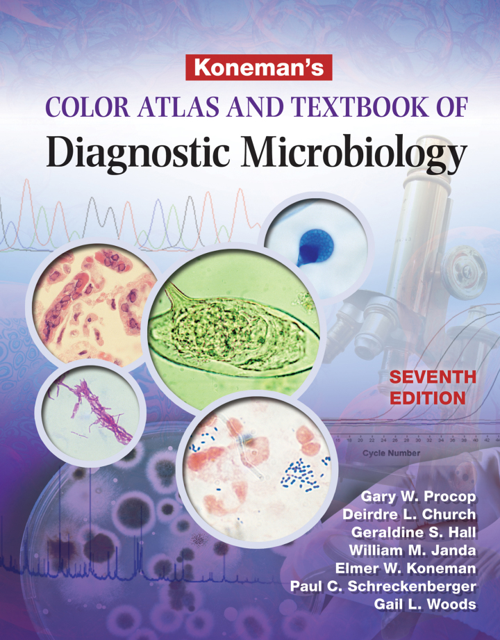 Koneman's Color Atlas and Textbook of Diagnostic Microbiology 7e Procop Test Bank