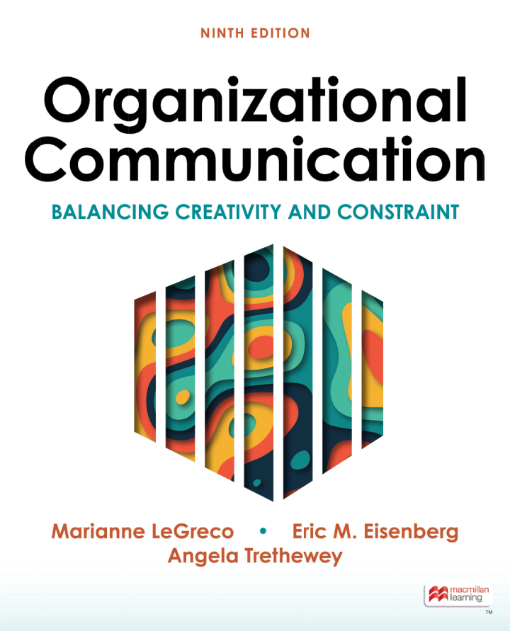 Organizational Communication 9e Eisenberg Test Bank