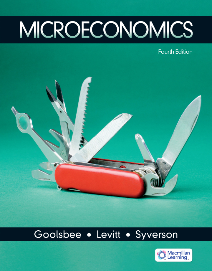 Microeconomics 4e Goolsbee Test Bank