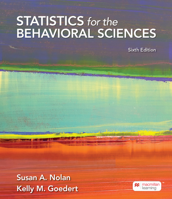 Statistics for the Behavioral Sciences 6e Nolan Test Bank