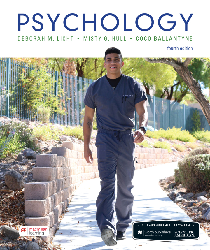 Scientific American: Psychology 4e Licht Test Bank