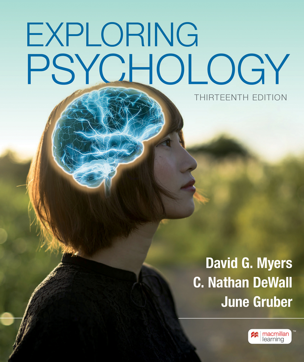 Exploring Psychology 13e Myers Test Bank