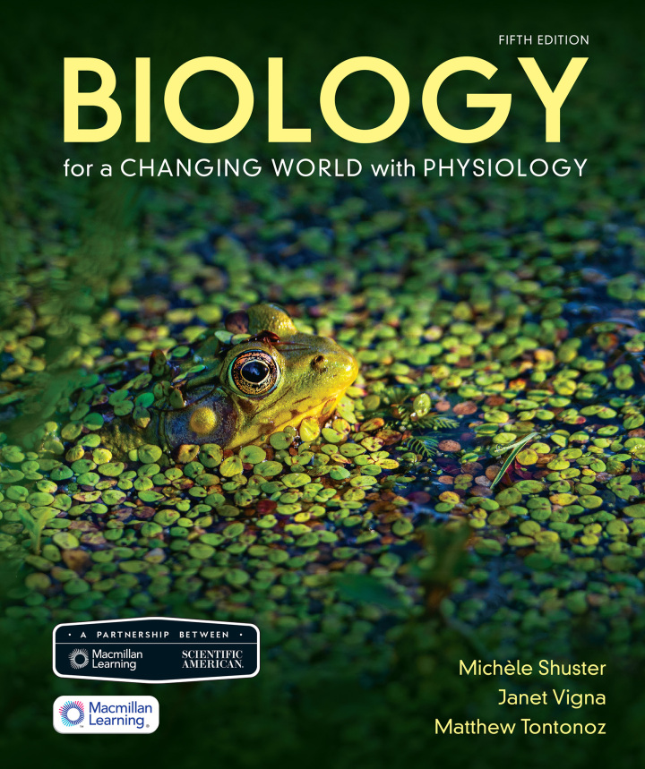 Scientific American Biology for a Changing World with Physiology 5e Shuster Test Bank
