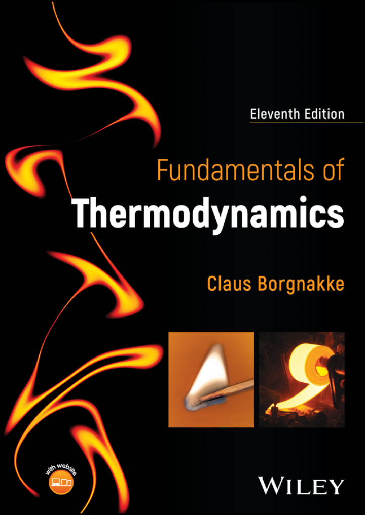 Fundamentals of Thermodynamics 11e Borgnakke Solutions Manual