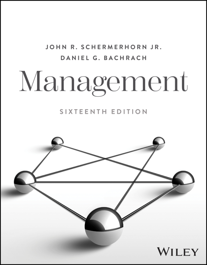 Management 16e Schermerhorn Solutions Manual