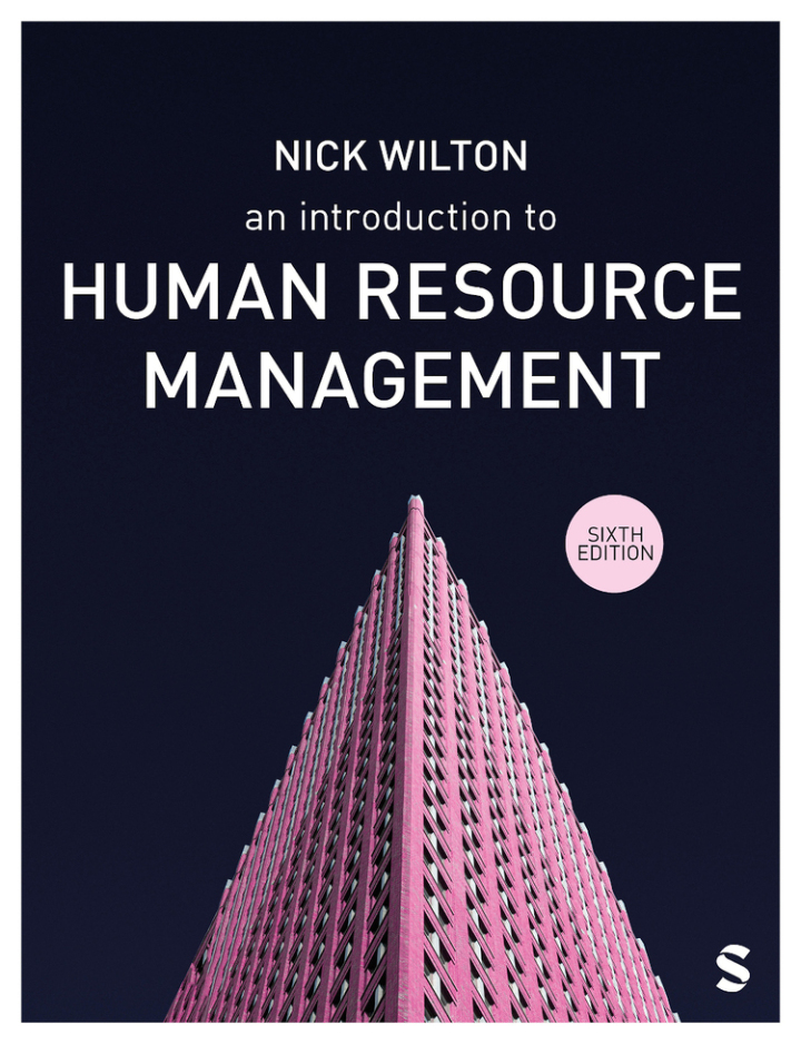 Introduction to Human Resource Management 6e Wilton Test Bank
