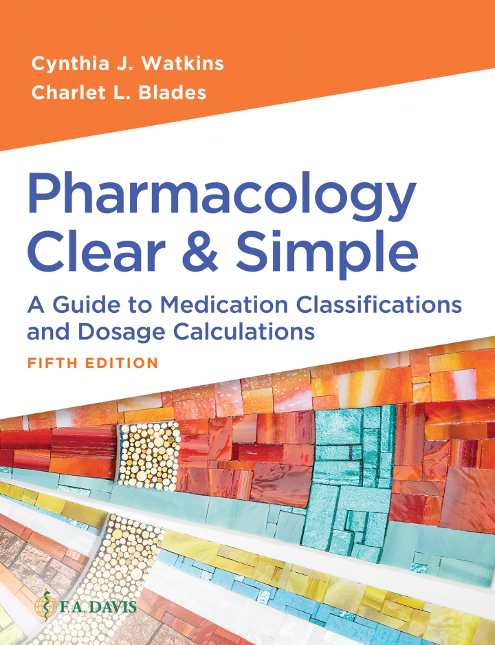 Pharmacology Clear and Simple 5e Watkins Test Bank