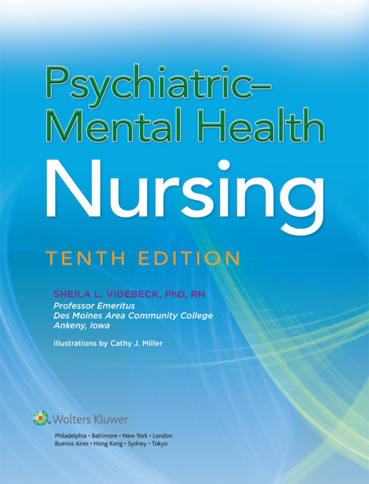 Psychiatric Mental Health Nursing 10e Videbeck Test Bank