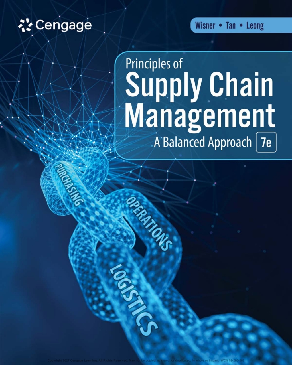 Principles of Supply Chain Management: A Balanced Approach 7e Wisner Test Bank