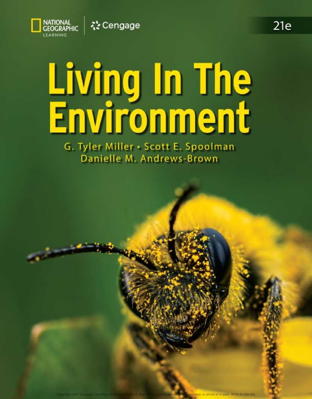 Living In the Environment 21e Miller Test Bank