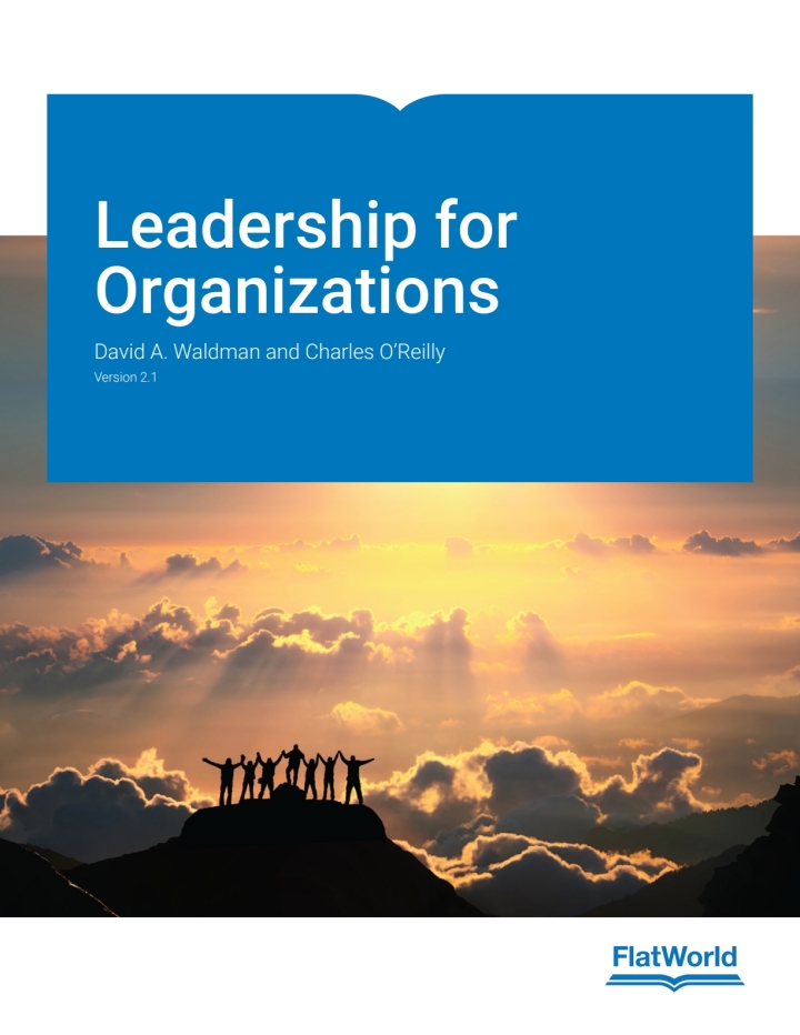 Leadership for Organizations v2 1e OReilly Test Bank
